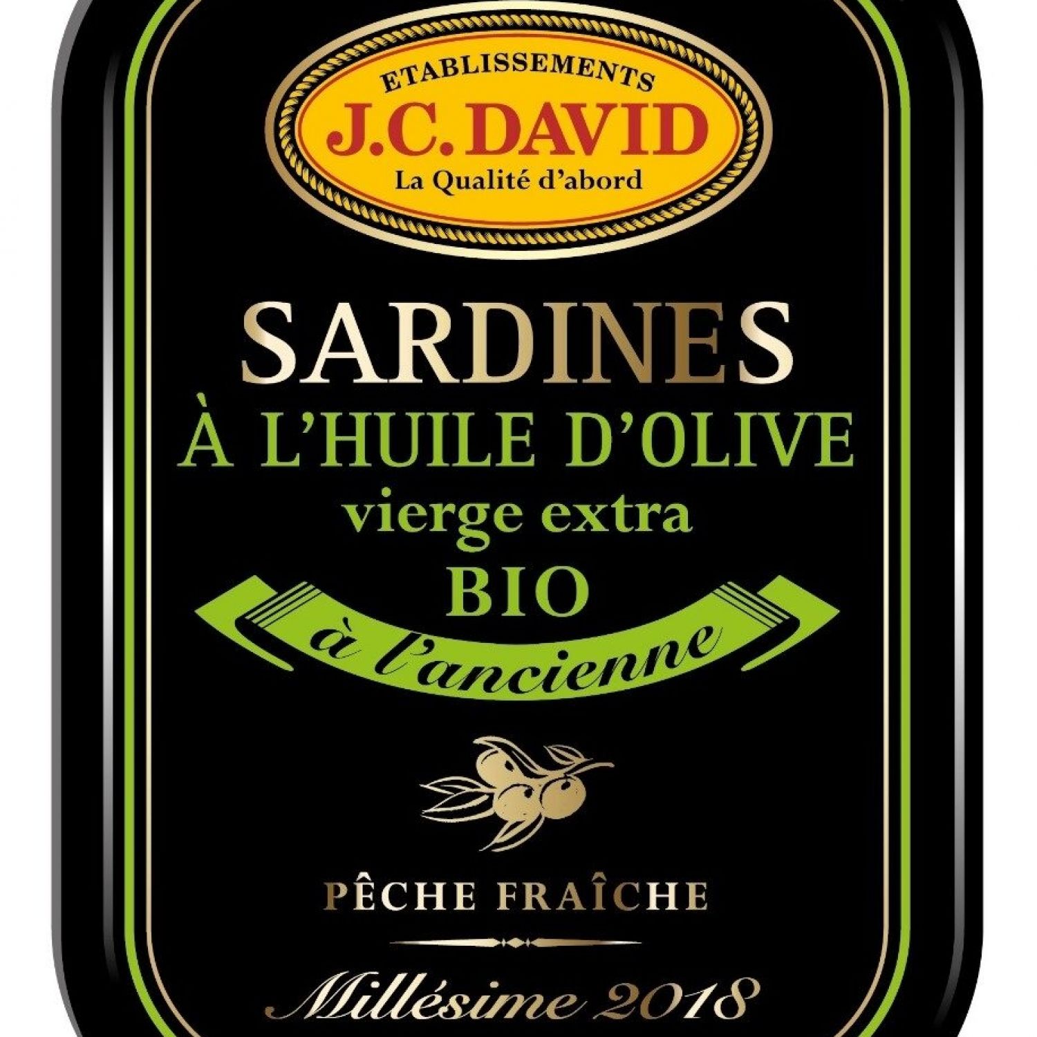 Sardines à l'huile d'olive Bio