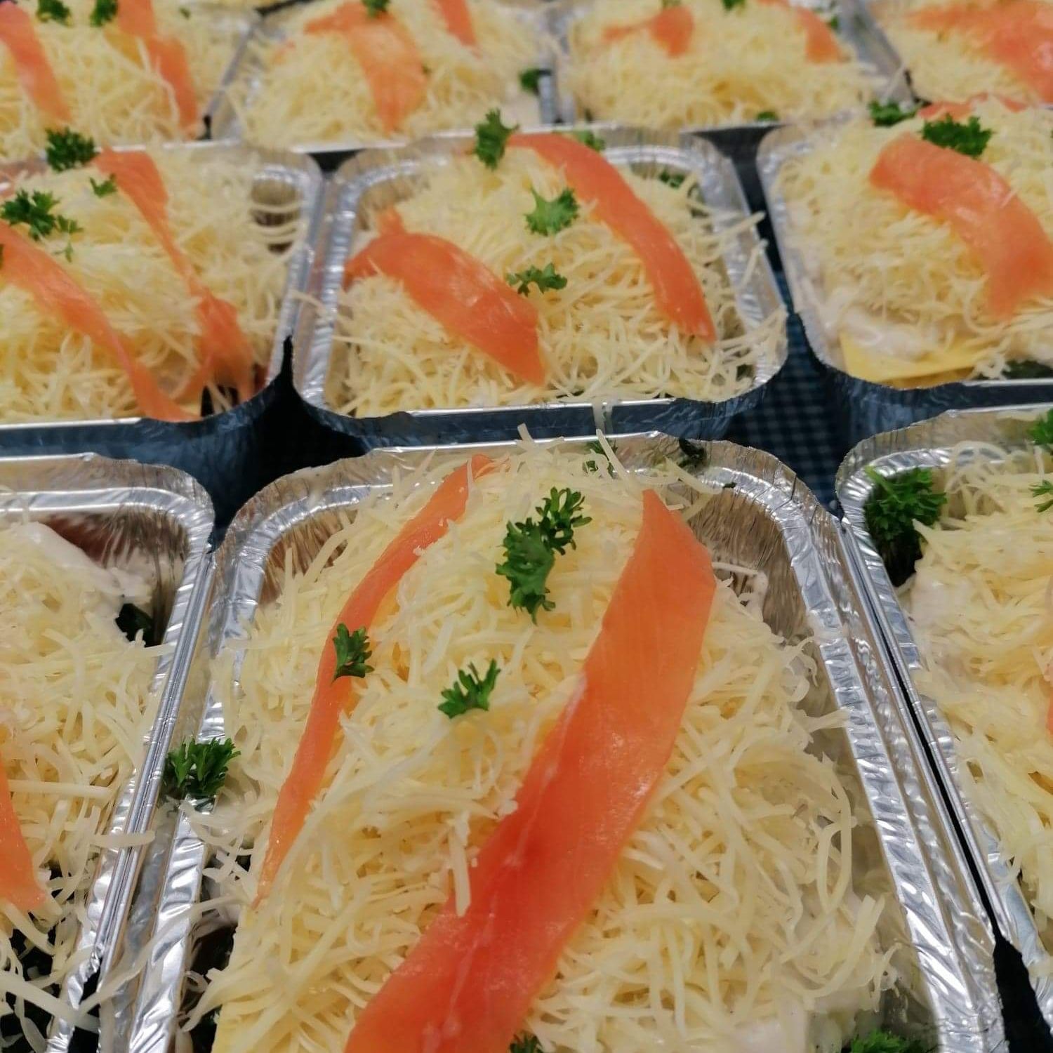 Lasagnes Saumon et Epinards